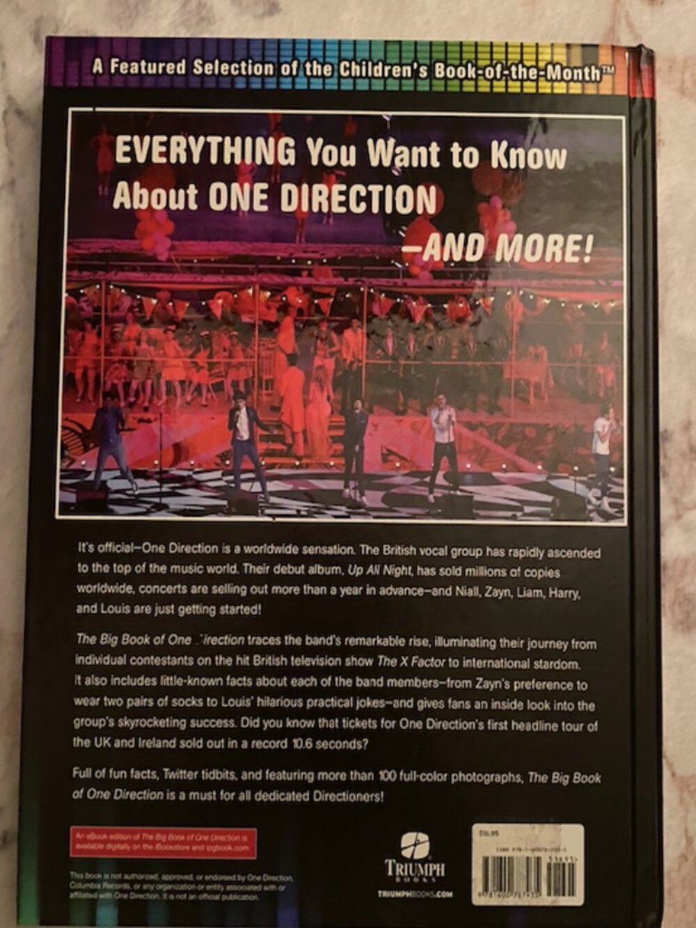 One Direction book - Picture 2 of 2